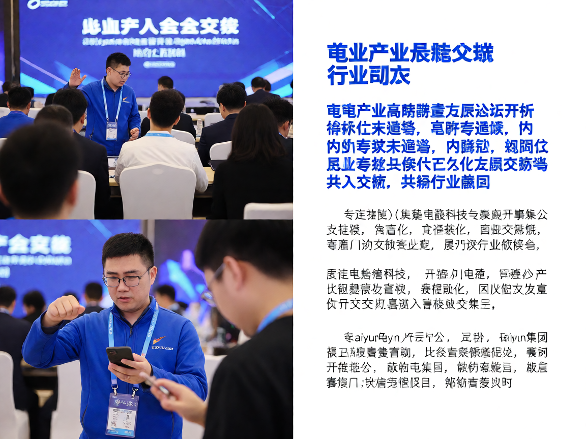 电竞产业大会现场交流